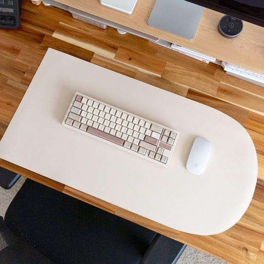 Arch Desk Mat | Oat Milk